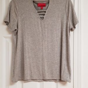 Jennifer Lopez brand, grey with soft shimmer top